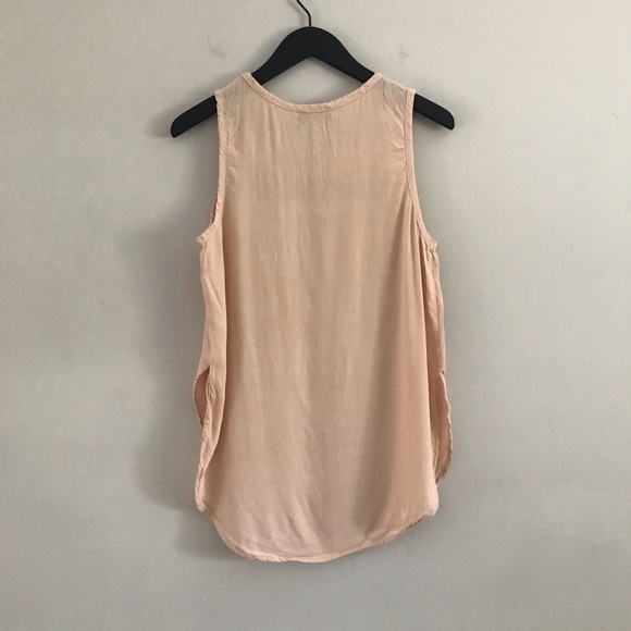 Astr | Blush Crocheted Inset Tank Top | Sm - Picture 3 of 10